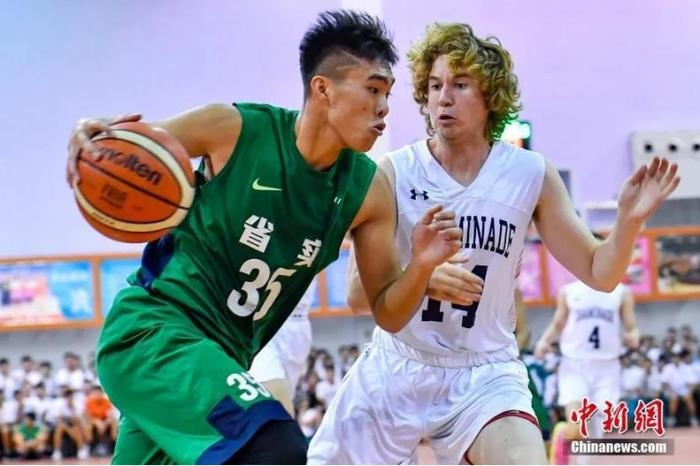 　　資料圖：中美青少年籃球友誼賽。<a target='_blank' href='http://www.chinanews.com/'>中新社</a>記者 陳驥旻 攝