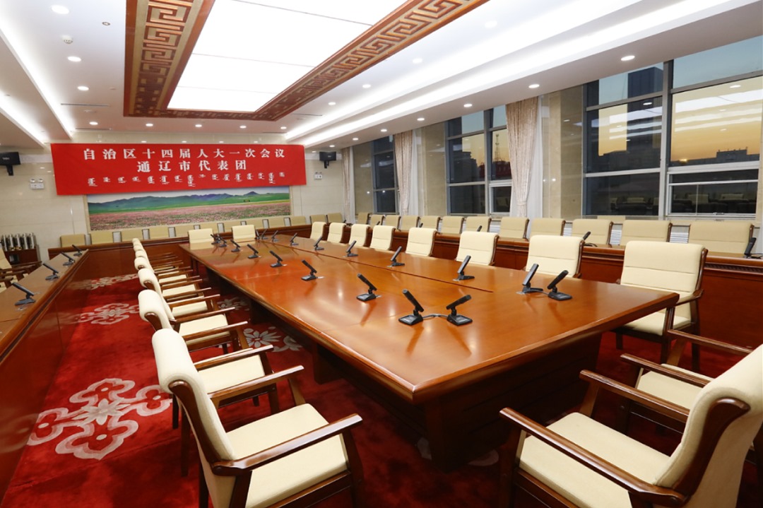 會場準備好了！