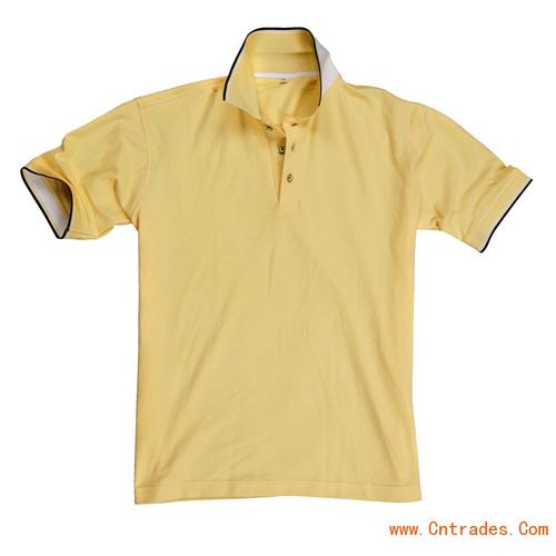 厂家供应高尔夫t恤polo衫 休闲运动服装可订做印logo
