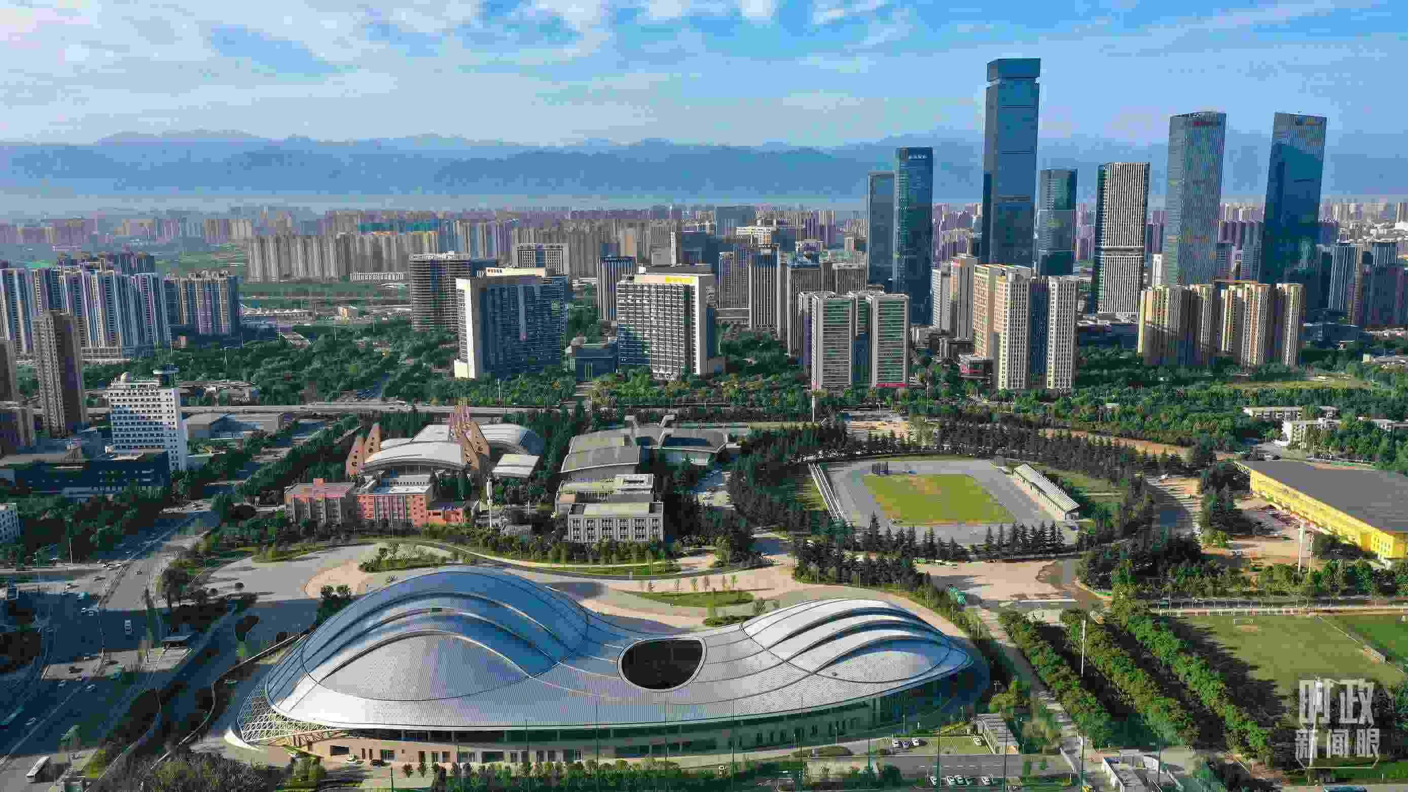 △西安高新區(qū)。（圖／視覺中國）