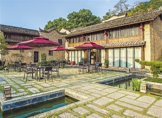 整治后的蓮都區(qū)下南山村催生眾多新業(yè)態(tài)。 當(dāng)?shù)毓﹫D