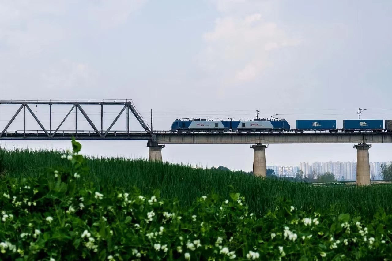 國鐵集團發(fā)布中歐班列全程時刻表成果。國鐵集團供圖