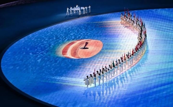 杭州第19屆亞運(yùn)會開幕式 圖源:新華社