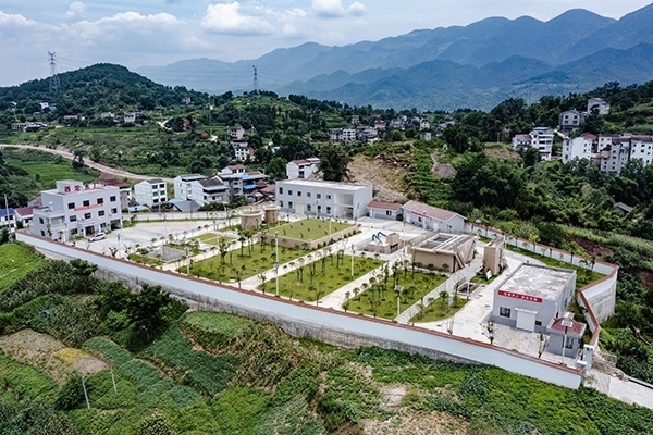 建成后的西沱鎮(zhèn)水廠。受訪者供圖