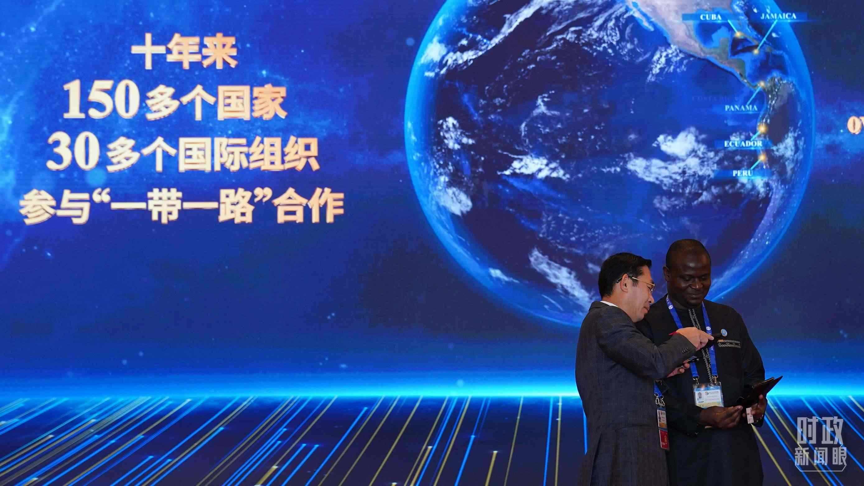 △“一帶一路”助力許多發(fā)展中國家加快邁向現(xiàn)代化的步伐。（總臺國廣記者李晉拍攝）