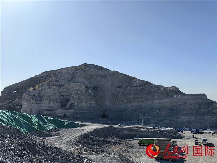 薊州礦山生態(tài)修復(fù)項目。人民網(wǎng)記者 符園園攝