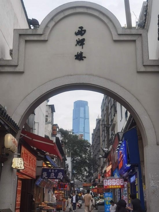 10月25日，太平老街街景。（本報記者 常雯宜攝）