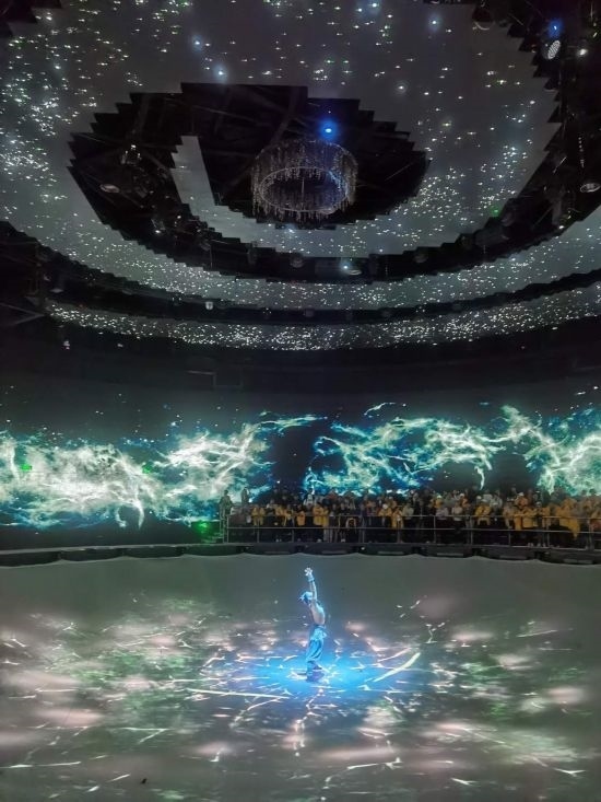 《天釀》演出場(chǎng)景。本報(bào)記者常雯宜攝