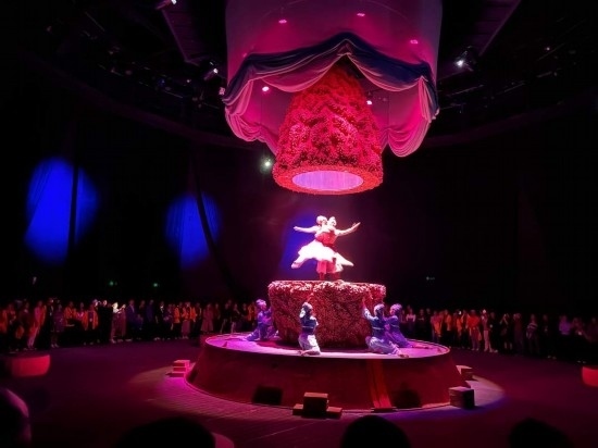 《天釀》演出場(chǎng)景。本報(bào)記者劉書文攝