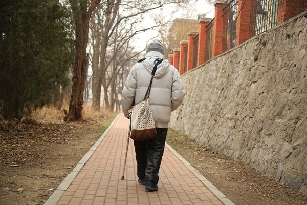 鐘萬勰院士在大連理工大學(xué)校園里。周學(xué)飛攝