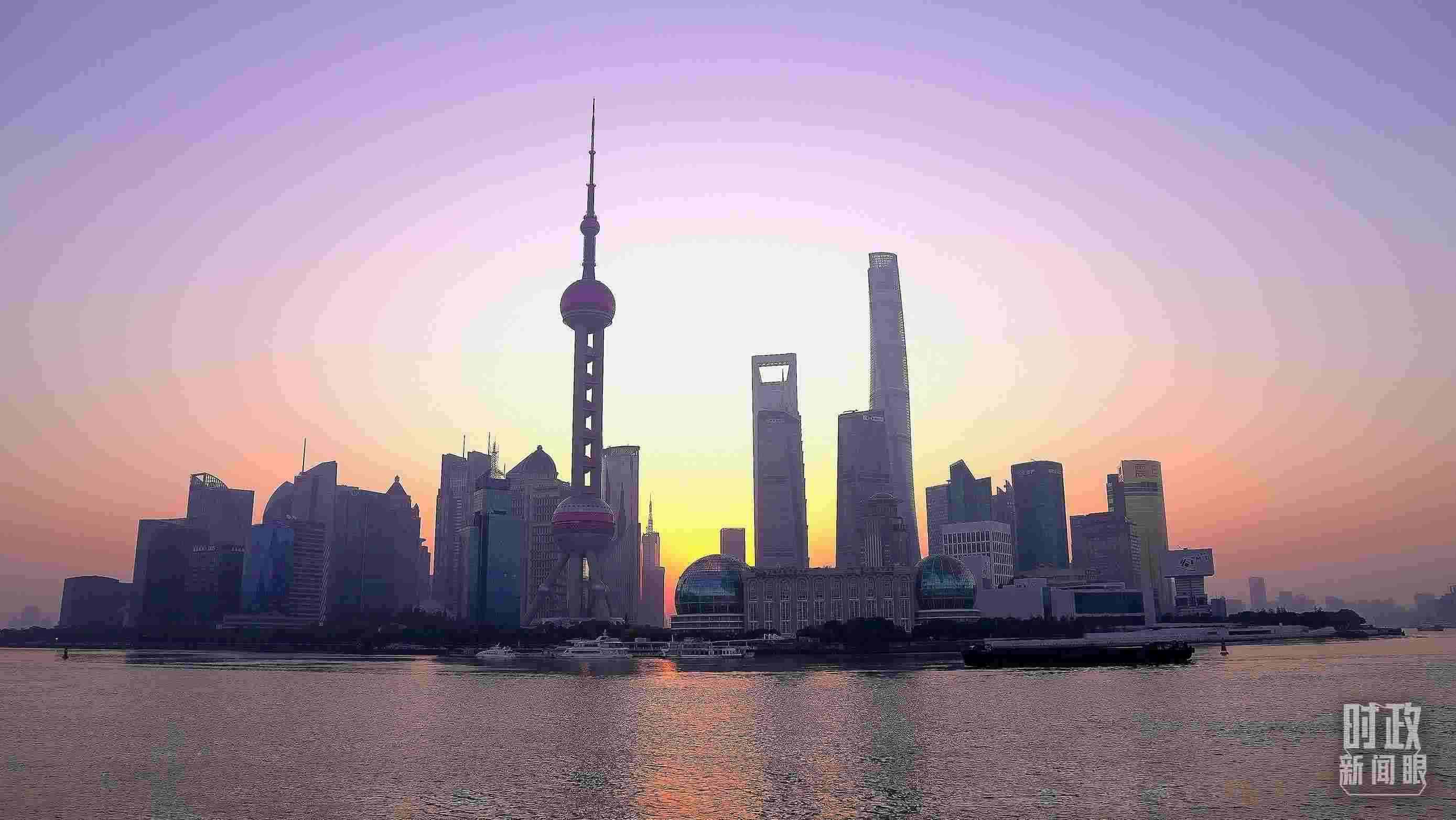 △上海。（總臺(tái)央視記者劉琦拍攝）