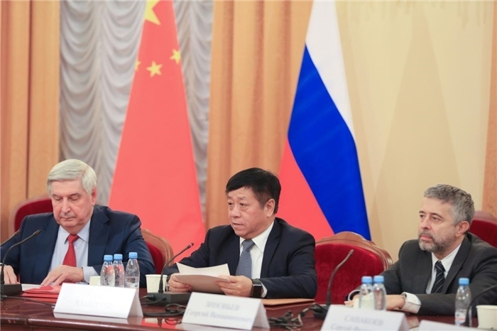 張漢暉大使致辭。駐俄羅斯使館供圖