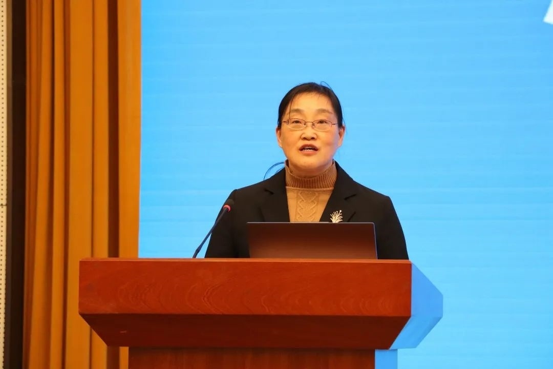 浙江省社會科學(xué)界聯(lián)合會黨組成員、秘書長劉東致辭。主辦方供圖