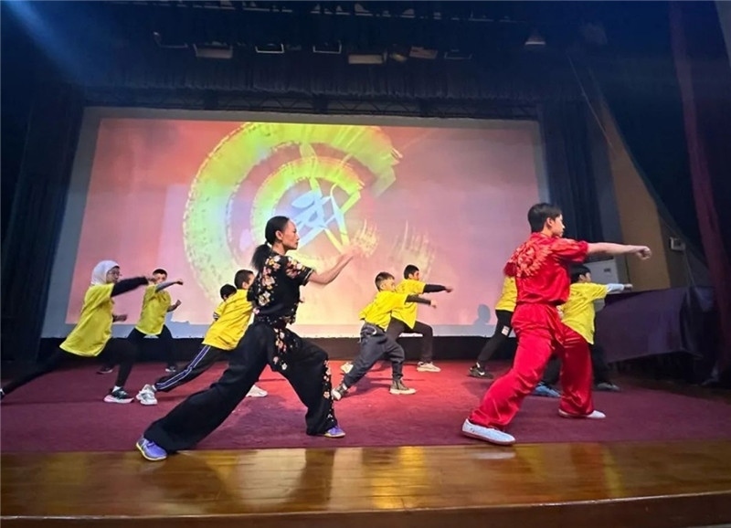 圖為2023“中華文化大樂園—埃及開羅營(yíng)”閉幕式活動(dòng)現(xiàn)場(chǎng)。主辦方供圖