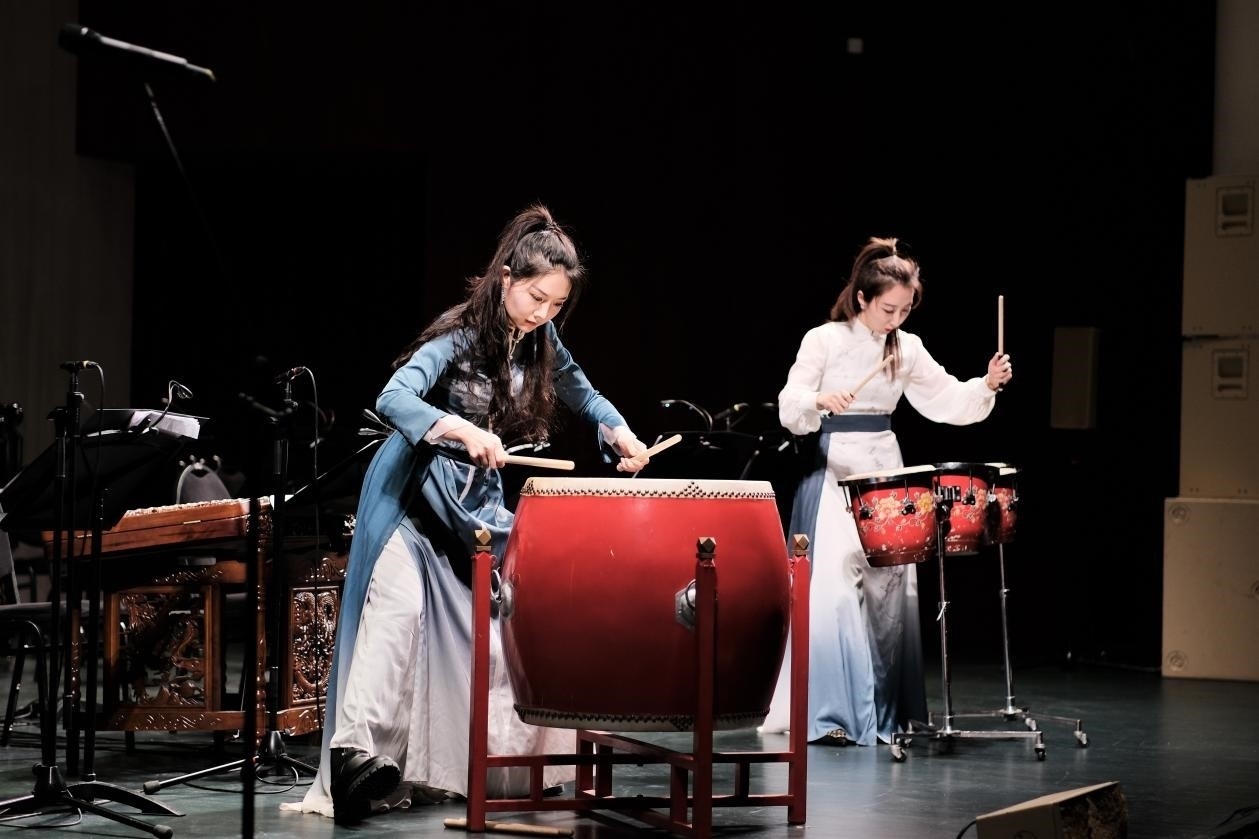 2024“歡樂春節(jié)”新春民族音樂會演出現(xiàn)場。于子恒攝