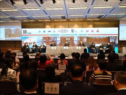 2023香港法律周，粵港澳三地聯(lián)合模擬庭審民商事案例，交流互鑒法律程序等問題。