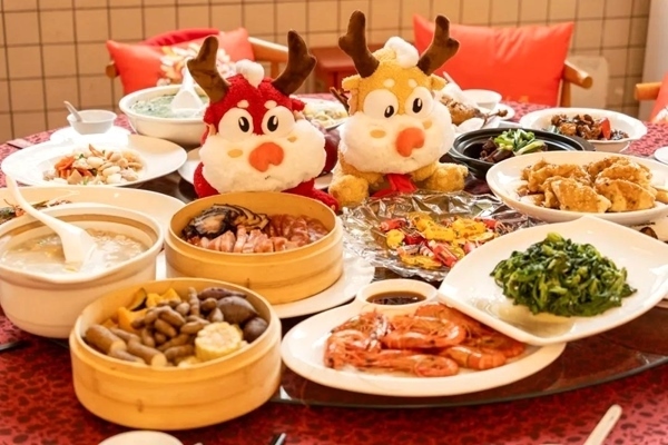 同濟(jì)大學(xué)推出新春團(tuán)圓宴。校方供圖