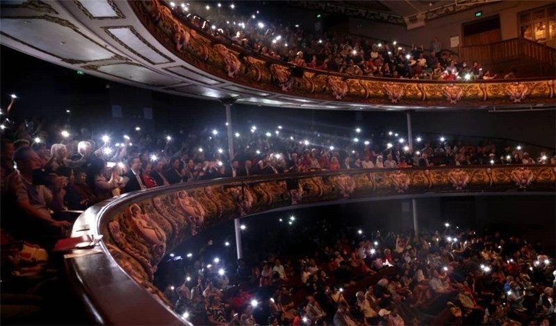 2024年“四海同春”慰僑訪演團亞太團新西蘭惠靈頓演出現(xiàn)場。圖片由陸欣讌、孟韜、葉勇提供