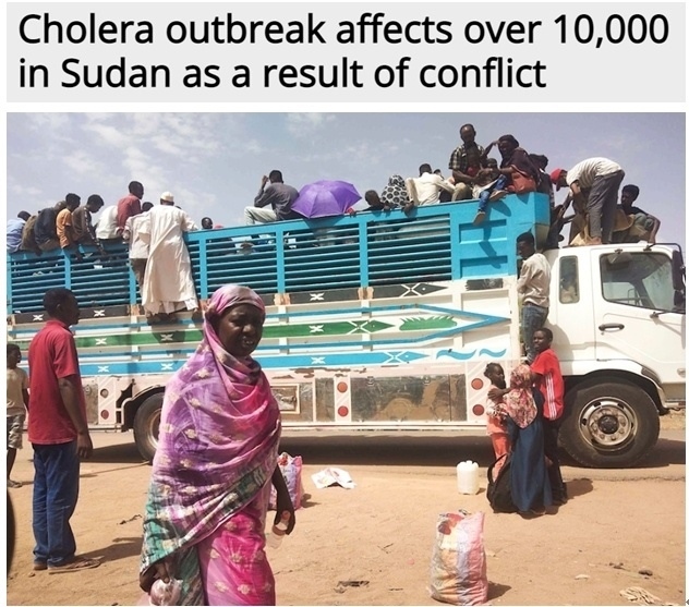 糧食危機(jī)、營養(yǎng)不良、霍亂 蘇丹人道主義危機(jī)嚴(yán)重