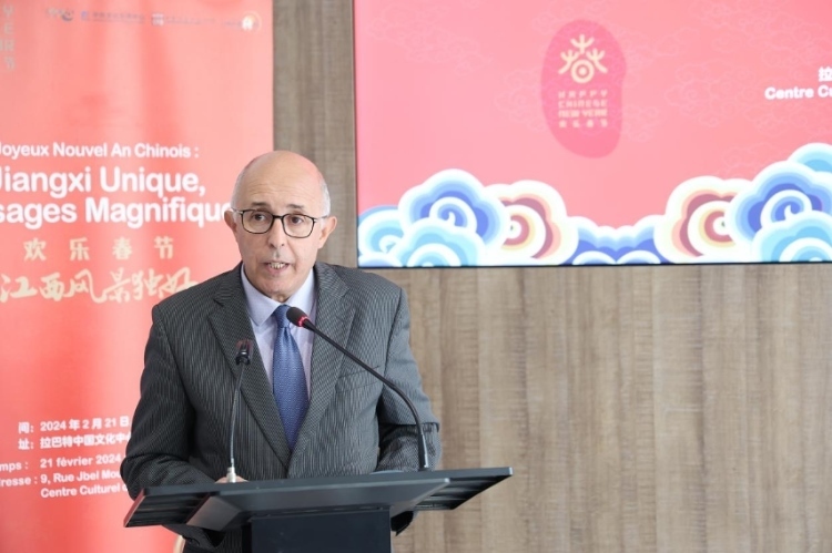 拉巴特文化藝術(shù)遺產(chǎn)復(fù)興協(xié)會主席德里希致辭?；艟z