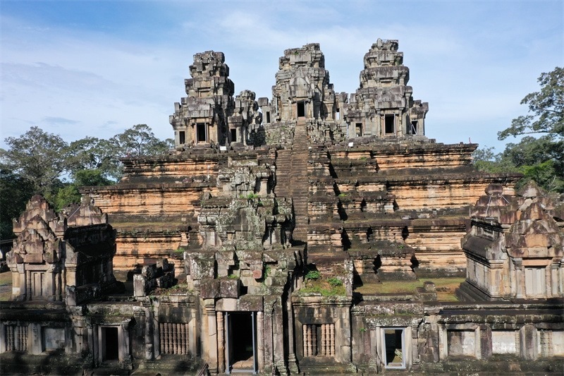 吳哥古跡內(nèi)的茶膠寺。中國文化遺產(chǎn)研究院 袁濛茜供圖