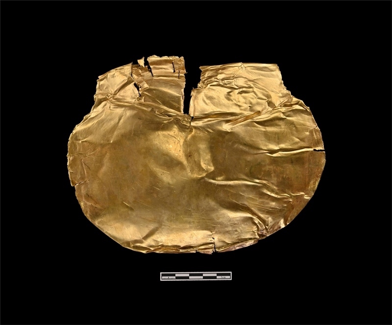 金覆面。中國文物報社供圖