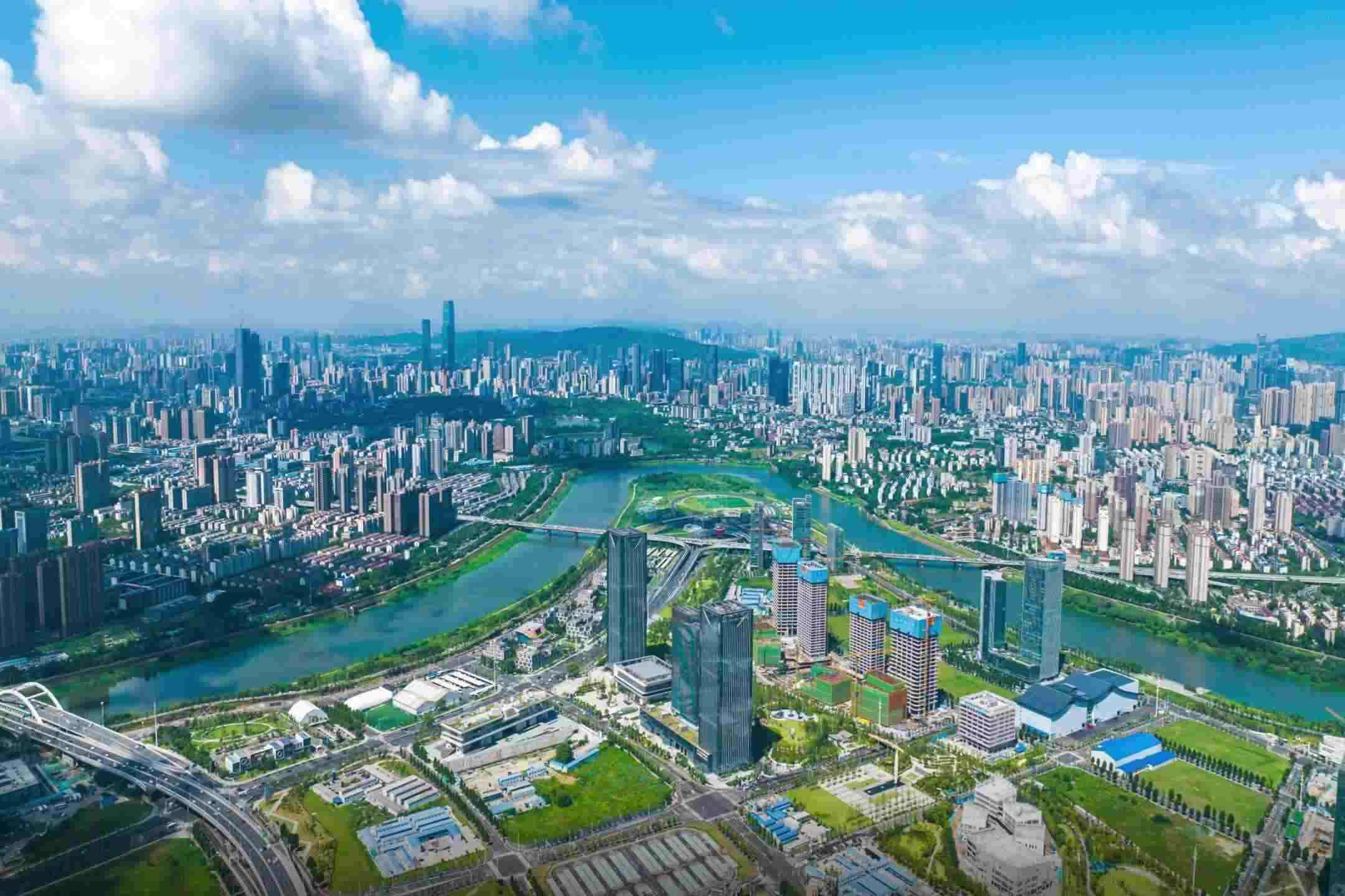 △ 圖為湖南馬欄山視頻文創(chuàng)產(chǎn)業(yè)園。