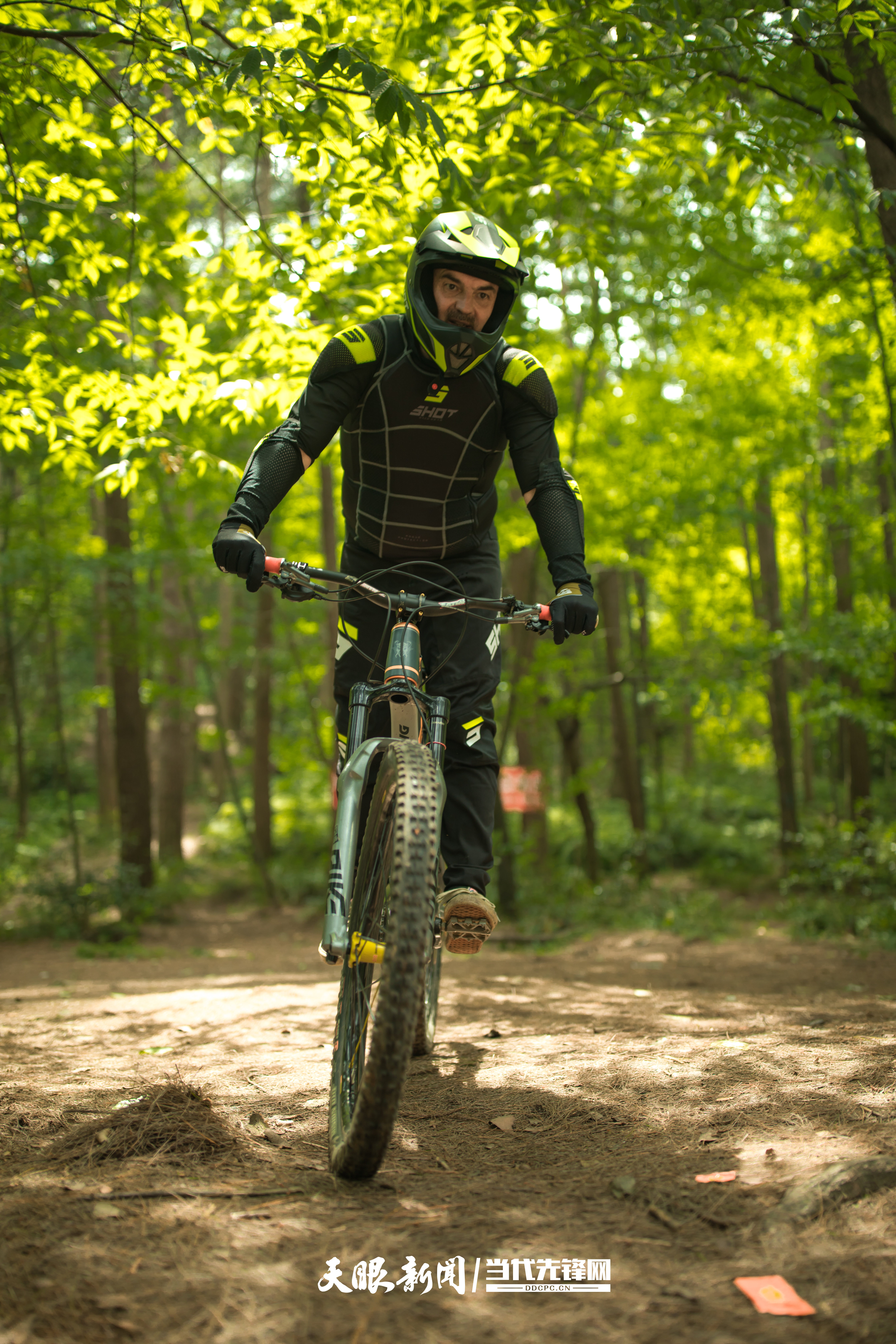 法國小輪車運動員弗雷德里克·摩爾。