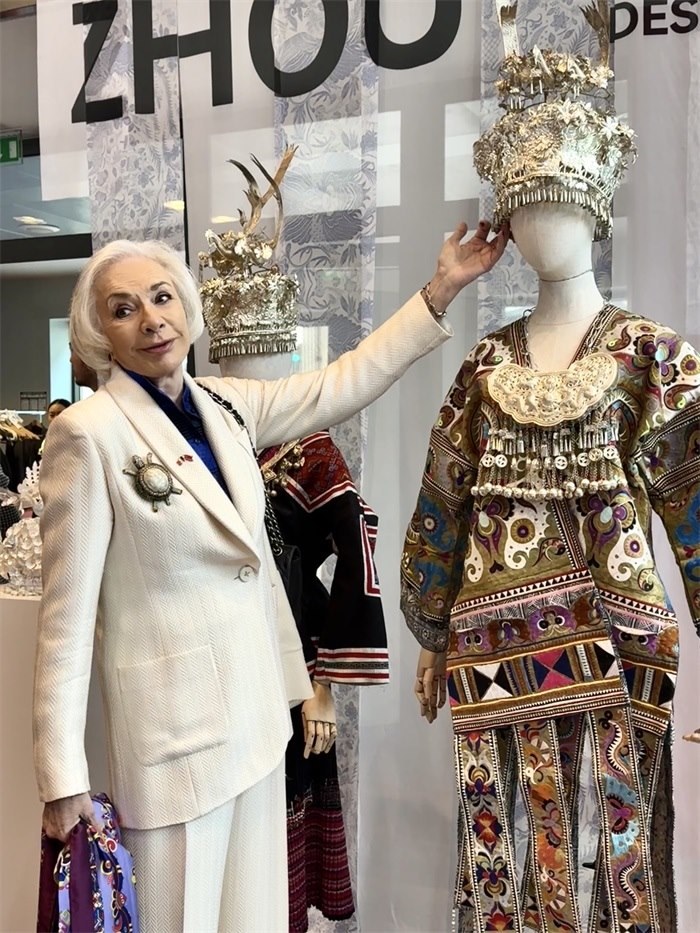 法國友人參加2024多彩貴州文化和旅游推廣周活動。主辦方供圖