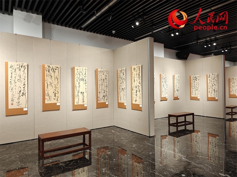 展廳現(xiàn)場。人民網(wǎng)記者 韋衍行攝