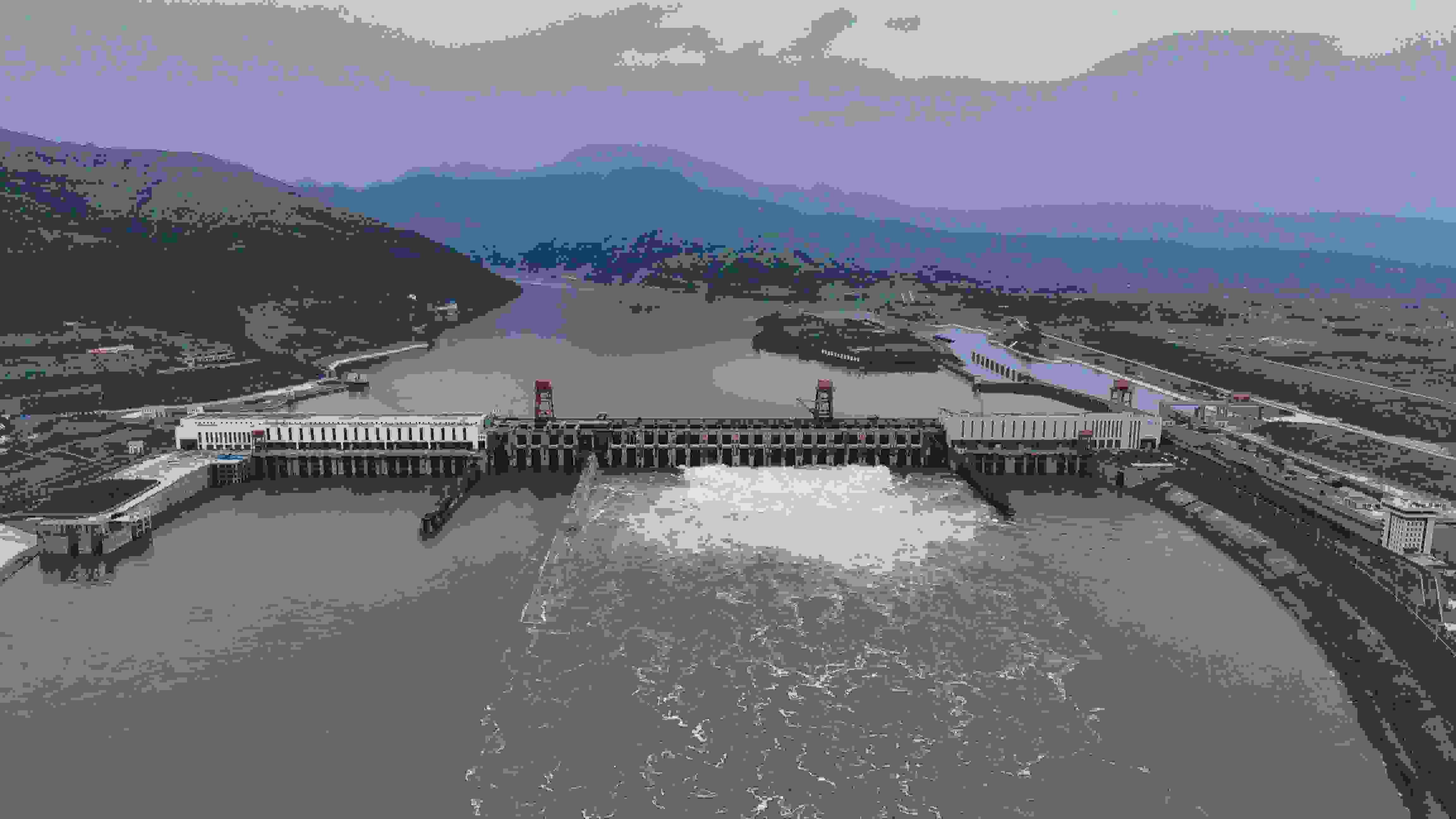 大藤峽水利樞紐精準調度保障防洪安全。受訪者供圖