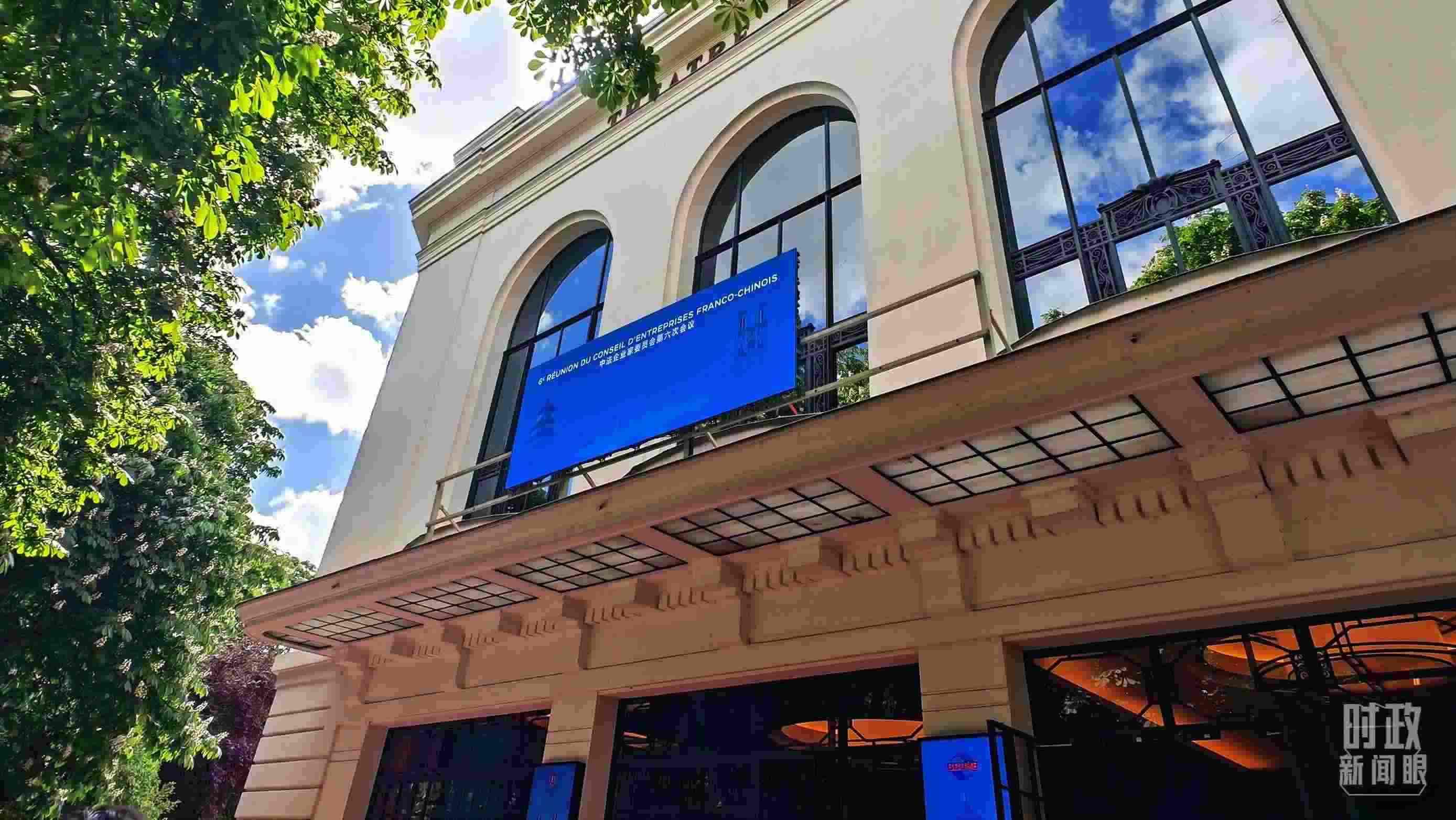 △馬里尼劇院。（總臺(tái)央廣記者馬喆拍攝）