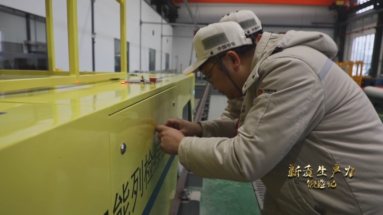 湖南株洲，算法測算團隊正在做地鐵智能化檢測試驗。