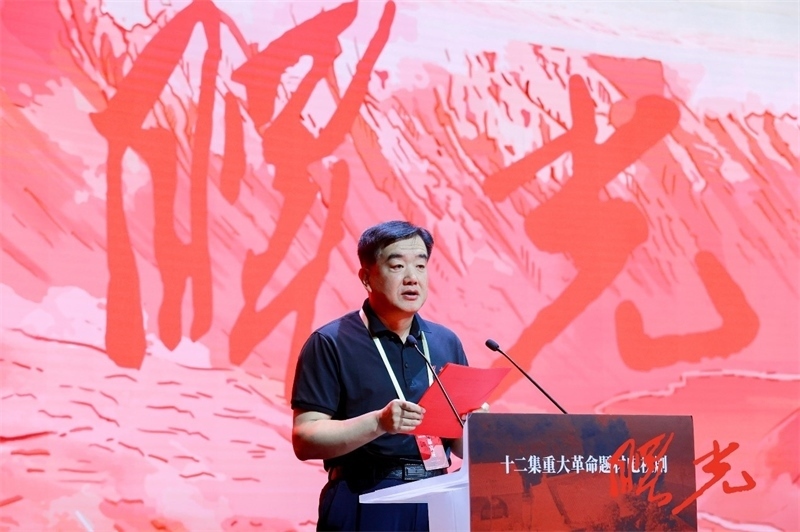 陜西省榆林市米脂縣委副書記、縣長楊樹森致辭