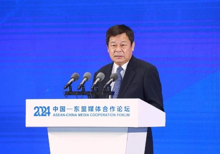 杜占元致辭。中國(guó)外文局供圖