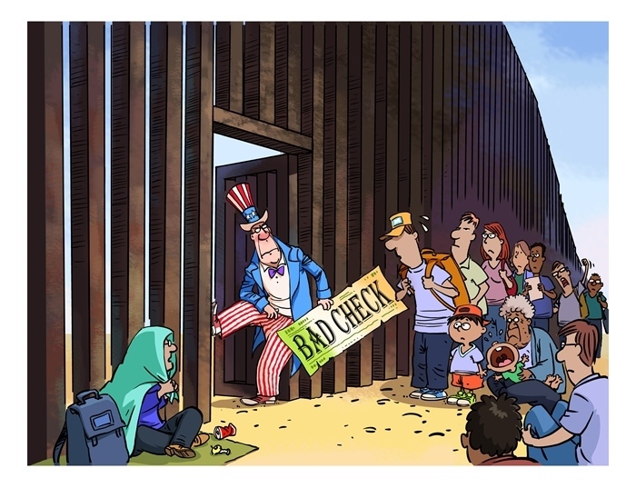 漫畫作者：馬宏亮（人民網(wǎng)版權(quán)圖片，未經(jīng)授權(quán)請勿轉(zhuǎn)載。）