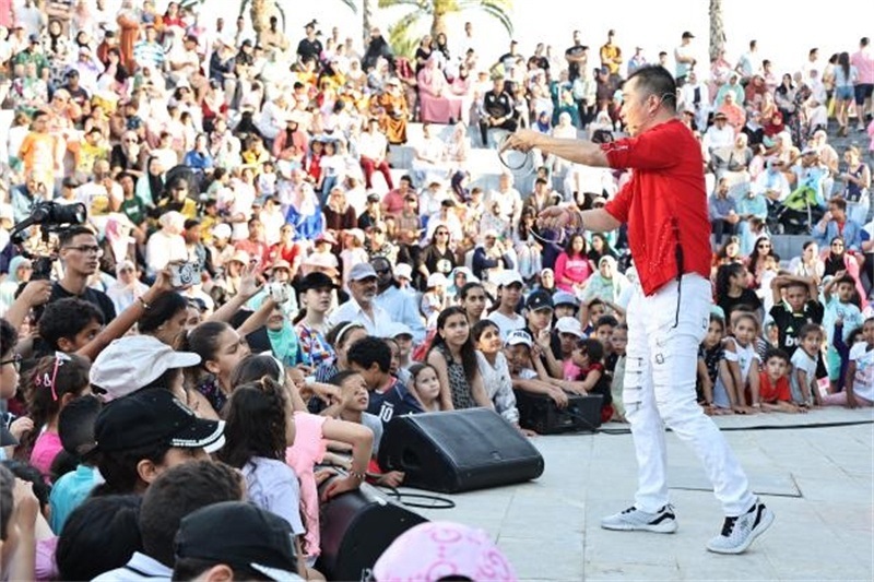 茶文化主題演出場景。拉巴特中國文化中心供圖