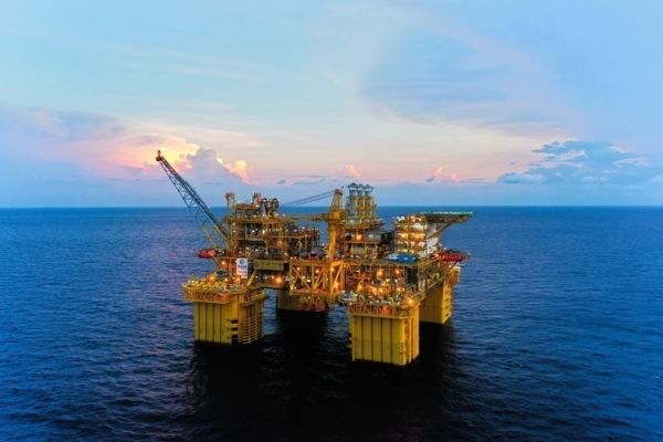 “深海一號(hào)”能源站。受訪者供圖