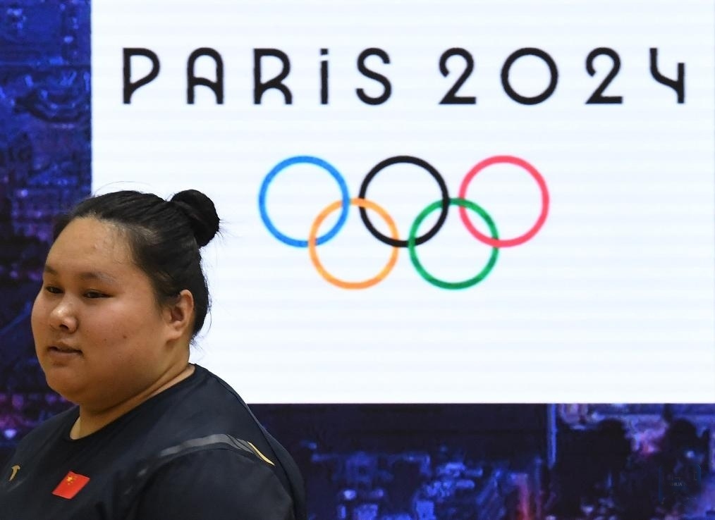 5月10日，國家隊選手李雯雯在訓練中。新華社記者 侯昭康 攝