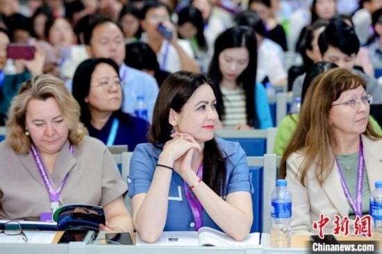 7月26日，2024國際英語教育中國大會在珠海開幕，圖為大會現場。(主辦方供圖)