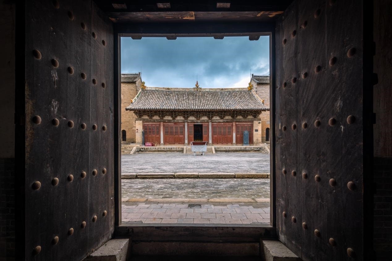 高平市崇明寺一角。蘇唐詩攝