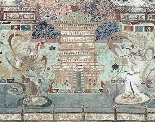 敦煌壁畫中的經變樂舞圖