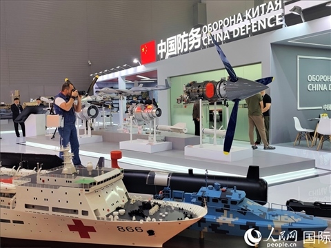 俄羅斯“軍隊-2024”國際軍事技術(shù)論壇現(xiàn)場。人民網(wǎng)記者 于宏建攝