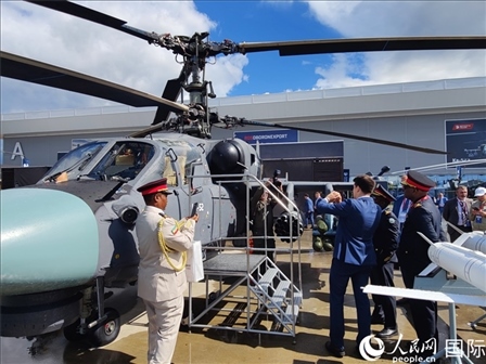 俄羅斯“軍隊-2024”國際軍事技術(shù)論壇現(xiàn)場。人民網(wǎng)記者 于宏建攝