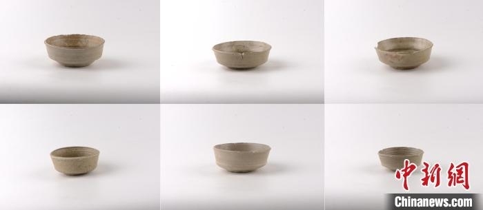 商周時(shí)期原始瓷碗。 寧波市文化遺產(chǎn)管理研究院供圖