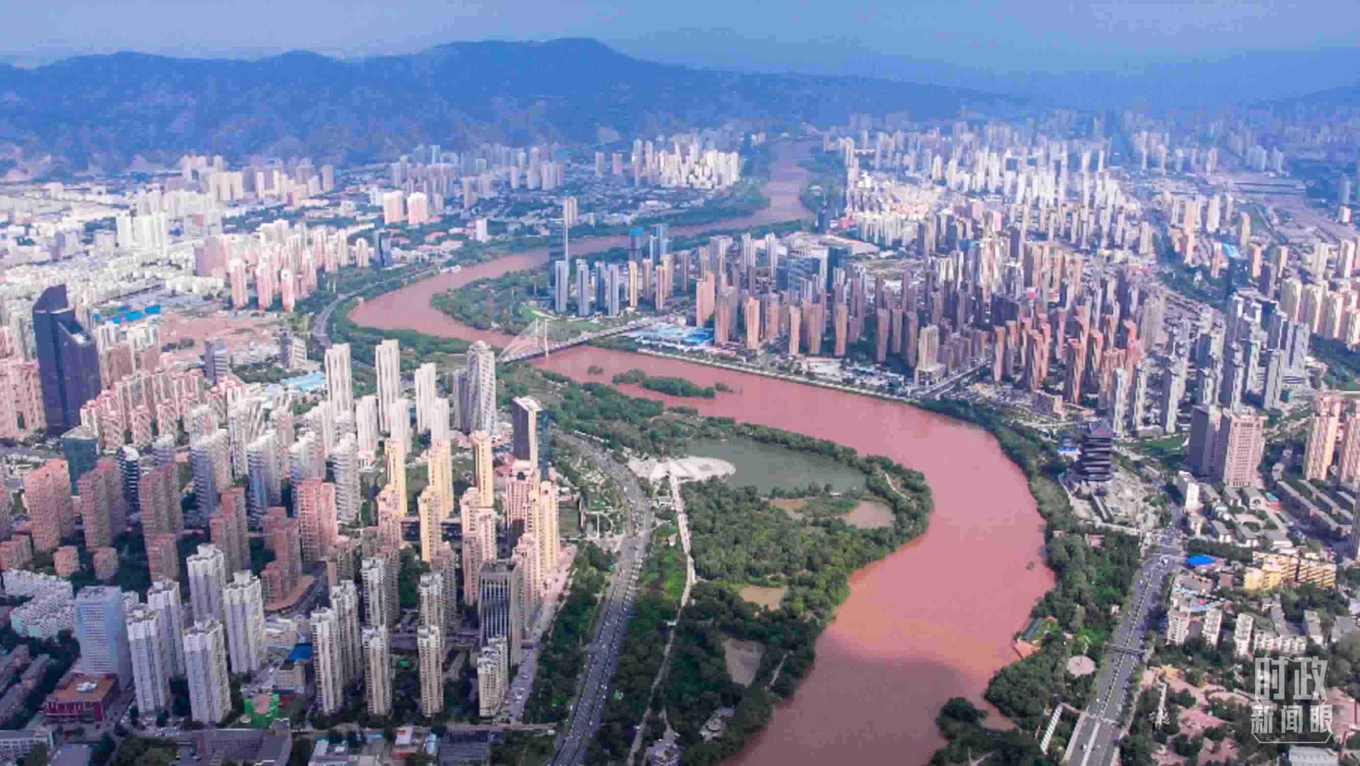 △蘭州。（總臺(tái)央視記者范凱拍攝）