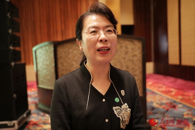 北京外國語大學(xué)亞洲學(xué)院院長、中國馬來研究中心主任蘇瑩瑩教授接受人民網(wǎng)采訪。人民網(wǎng) 王婧攝