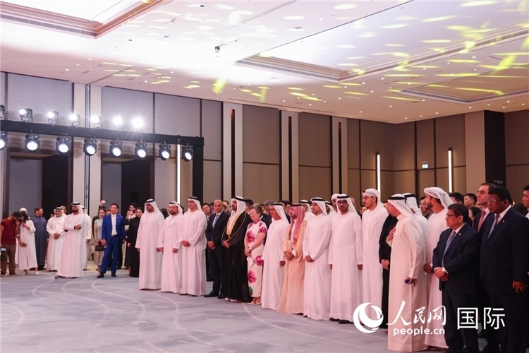 招待會現(xiàn)場。人民網(wǎng)記者任皓宇攝