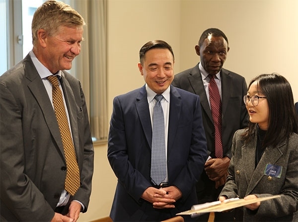 活動(dòng)現(xiàn)場。中國駐歐盟使團(tuán)供圖