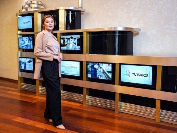 俄羅斯金磚電視臺(tái)臺(tái)長然娜·托爾斯季科娃 被訪者供圖